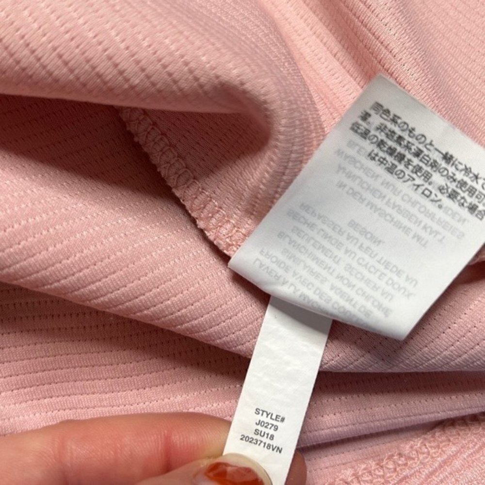 Madewell Tiered Tank Top in Light Pink Size Size XS - Picture 8 of 11
